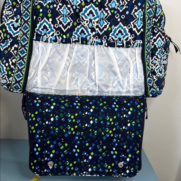 Vera Bradley Ink Blue Diaper/Tote Bag - Picture 3 of 10